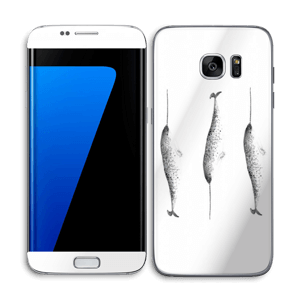 Narwhale Skin Galaxy S7 Edge
