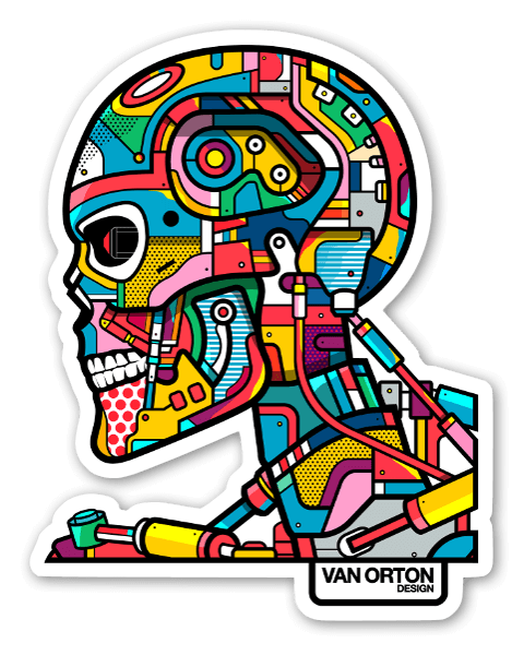 T-800 sticker