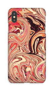 Flydende marmor cover IPhone XS Max