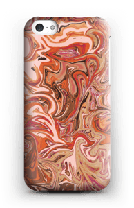 Oranssi marmori kuoret IPhone 5c