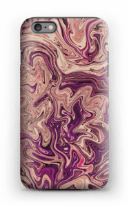 Liila marmori kuoret IPhone 6 Plus tough