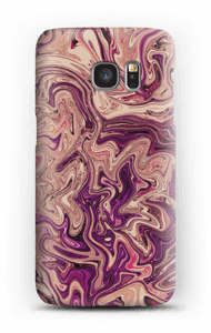 Liila marmori kuoret Galaxy S7
