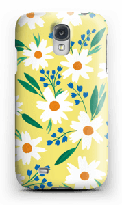 Valkoiset kukat kuoret Galaxy S4