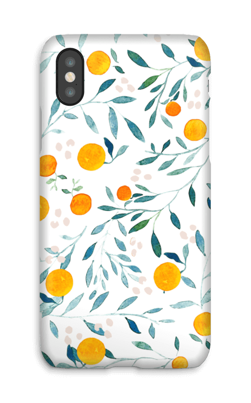 Summer oranges case IPhone X