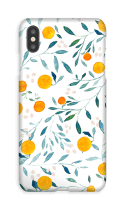 Appelsiini kuoret IPhone XS Max