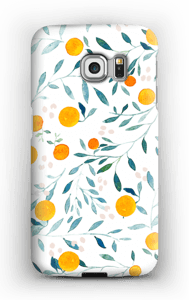 Appelsiini kuoret Galaxy S6 Edge