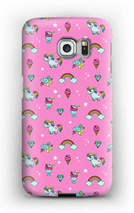 Unicorns & rainbows case Galaxy S6 Edge
