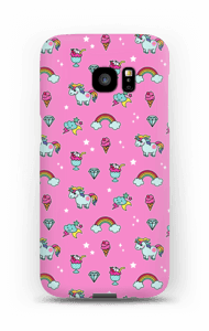 Unicorns & rainbows case Galaxy S7 Edge