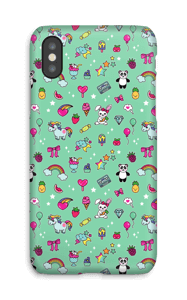 Stars and unicorns case IPhone X