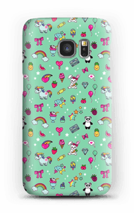 Stars and unicorns case Galaxy S7