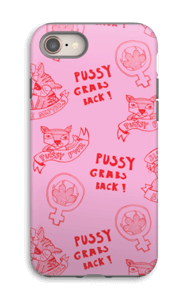 PUSSYPWR deksel IPhone 8 tough
