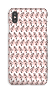 Blätter in Rosa Handyhülle IPhone XS Max
