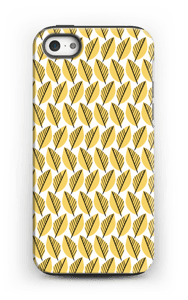 Keltaiset lehdet kuoret IPhone 5/5s tough