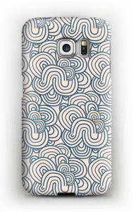 Roosat käyrät kuoret Galaxy S6 Edge