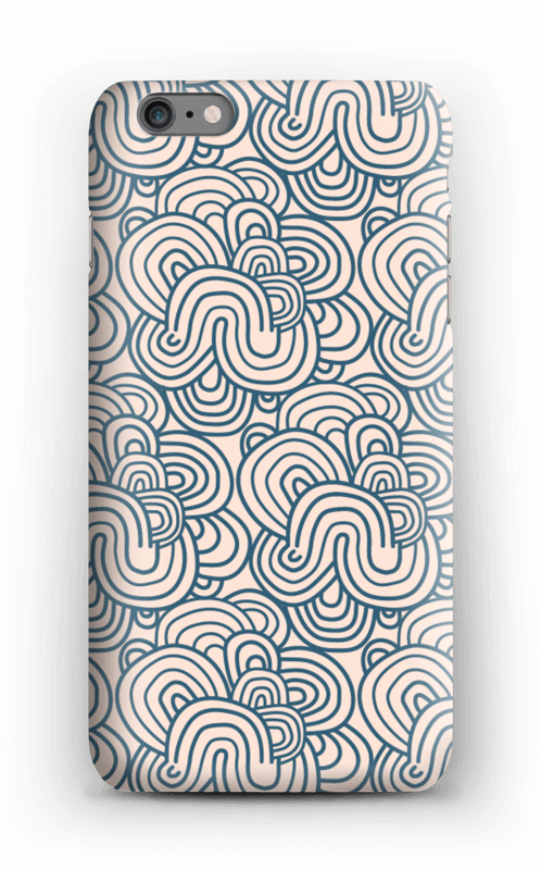 Snirkla i rosa skal IPhone 6s Plus