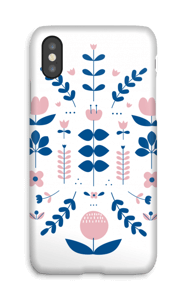 Symétrie florale Coque IPhone X