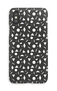 Sort og hvid cover IPhone XS