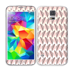 Pink Foliage Skin Galaxy S5