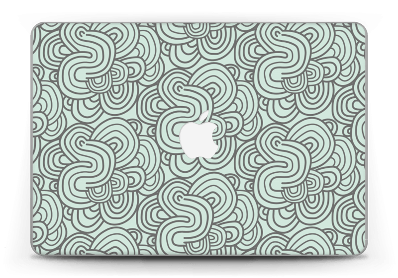 Méandres de vert Skin MacBook Pro Retina 13” 2015