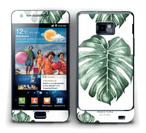 Monstera pattern Skin Galaxy S2