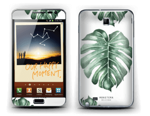 Monstera pattern Skin Galaxy Note