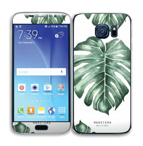 Monstera pattern Skin Galaxy S6