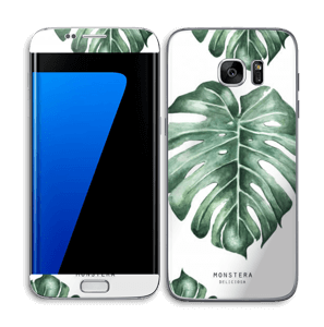 Monstera pattern Skin Galaxy S7 Edge