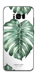 Monstera pattern Skin Galaxy S8 Plus