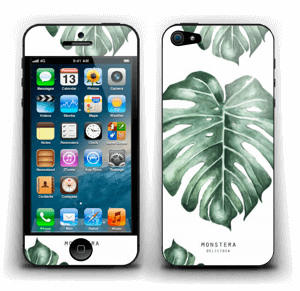 Monstera pattern Skin IPhone 5