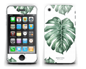 Monstera pattern Skin IPhone 3G/3GS