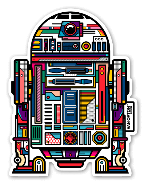 R2-D2 sticker