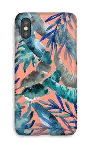 Farverig tropisk mix cover IPhone X