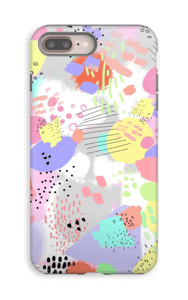 Abstract art case IPhone 8 Plus tough