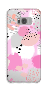Blushed Abstract case Galaxy S8 Plus