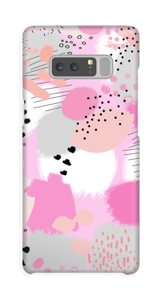 Abstrakt rosa deksel Galaxy Note8