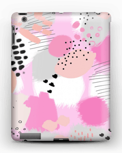 Blushed Abstract case IPad 4/3/2