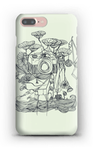 Vihreä kamera kuoret IPhone 7 Plus