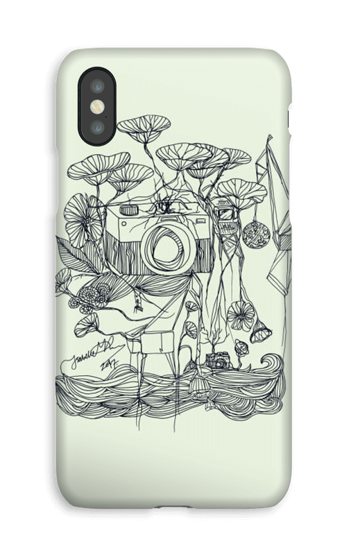 Kameraet og kranene deksel IPhone XS