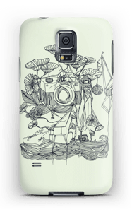 Kameraet og kranene deksel Galaxy S5