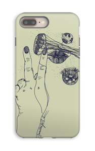 Vihreä maneetti kuoret IPhone 8 Plus tough