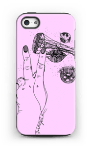 Rosa manet deksel IPhone 5/5s tough