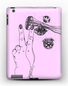 Vaaleanpunainen maneetti kuoret IPad 4/3/2