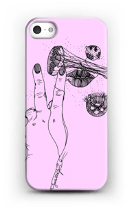 Rosa manet  deksel IPhone SE