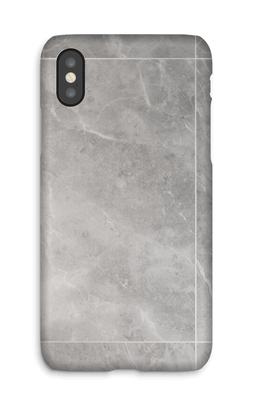 Grå marmordrøm deksel IPhone X