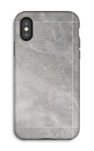 Grå marmordrøm deksel IPhone X tough