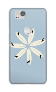 Surfboard Flower case Pixel 2