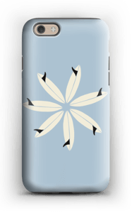 Surfboard Flower case IPhone 6s tough