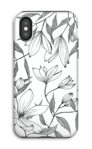 Clématite Coque IPhone X tough