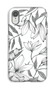Clématite Coque IPhone XR tough