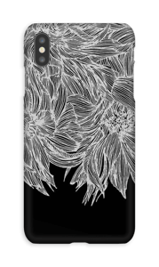 Dahlia noir Coque IPhone XS Max